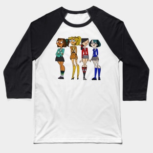 Total Drama Island tang 6 Baseball T-Shirt